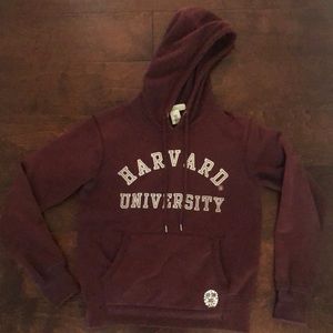 Maroon Harvard sweatshirt